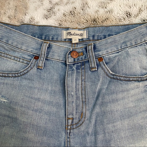 Madewell Cutoff Denim Shorts - Picture 2 of 5